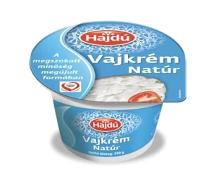 Hajdú vajkrém natúr 200g
