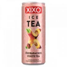 Xixo ice tea őszibarackos fekete tea (0,25l)